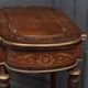Napoleon III hairdresser worker marquetry 4 feet decorated with bronze