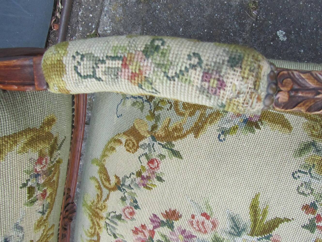 Fauteuil Armchair  d'époque Louis XV 18th Century