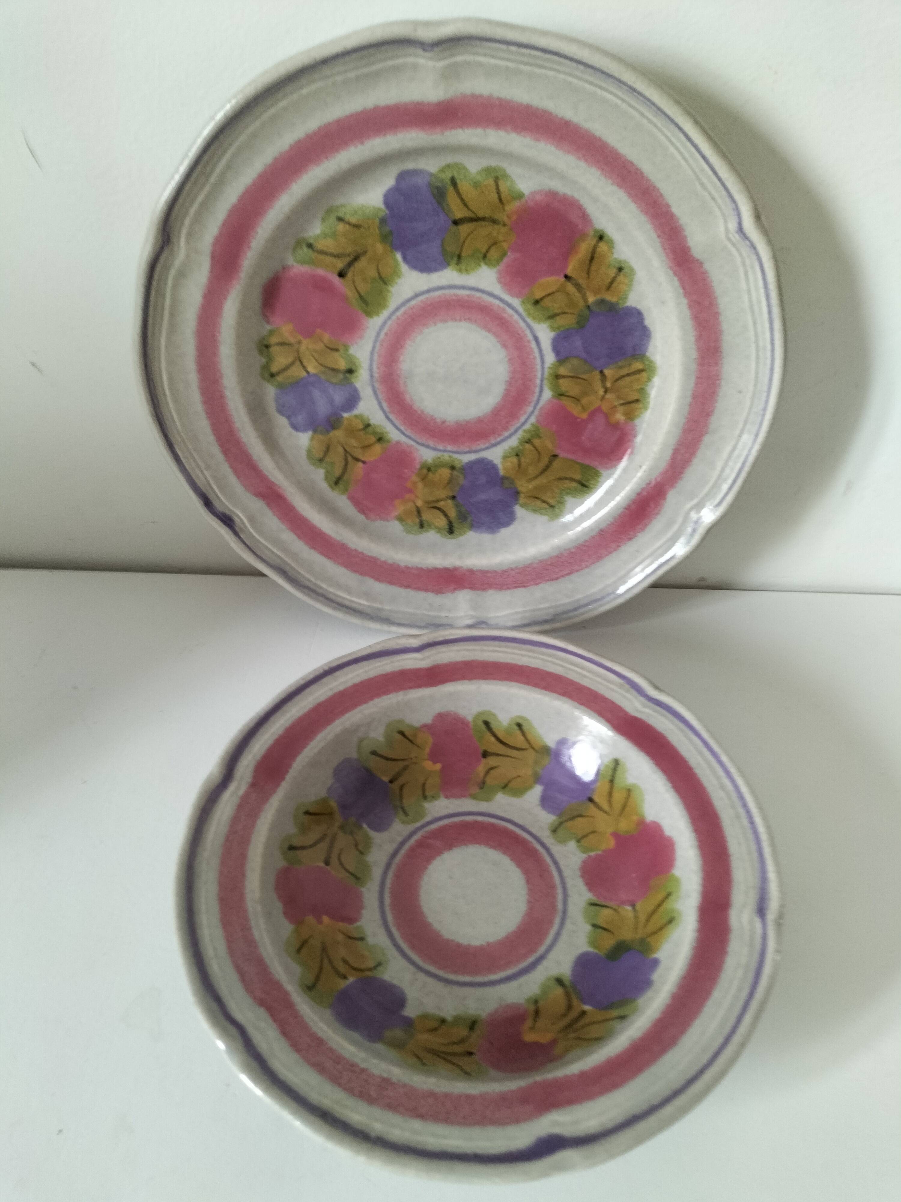 Soup Plate & Dinner Plate Duo – “Ninon” Model – MBFA Pornic