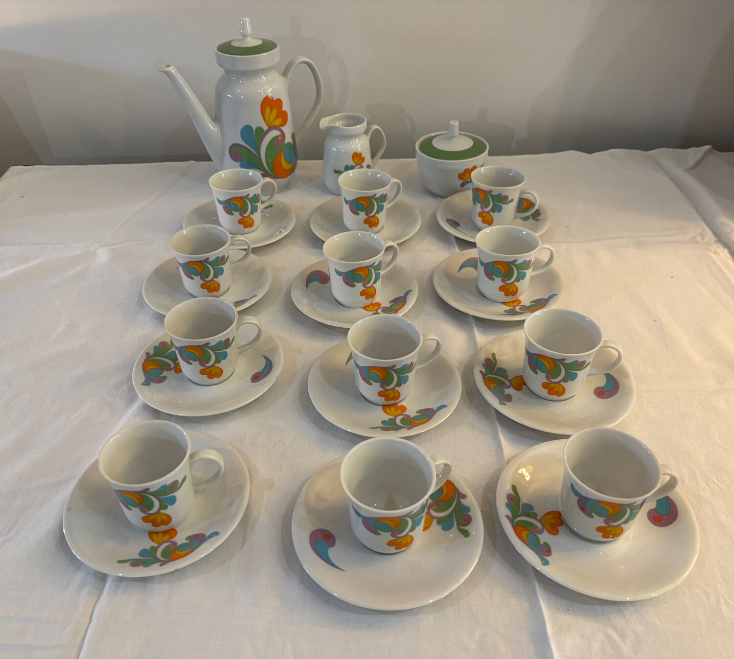 Vintage coffee service collection Jaeger & Co.