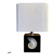 1970s lamp base, 2M fabric cable