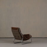 Mid-century armchair and sofa set by Gillis Lundgren Ikea Sweden 1970s