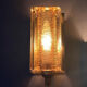 Applique scandinave en cristal et le laiton