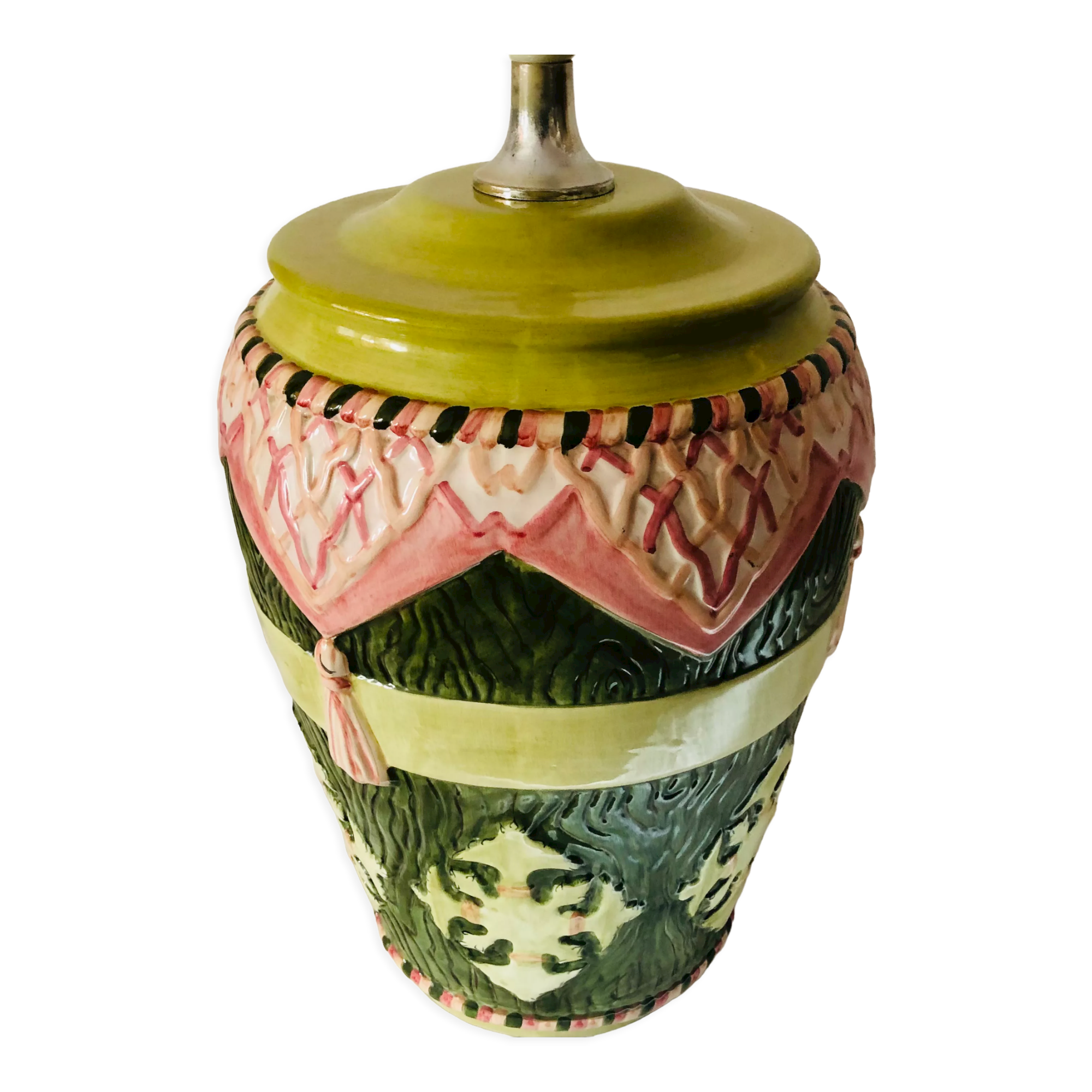 Colorful vintage lamp