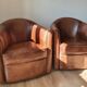 Armchair Club leather Havana Vintage Smoking room