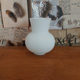 Replacement lampshade in vintage French white glass.