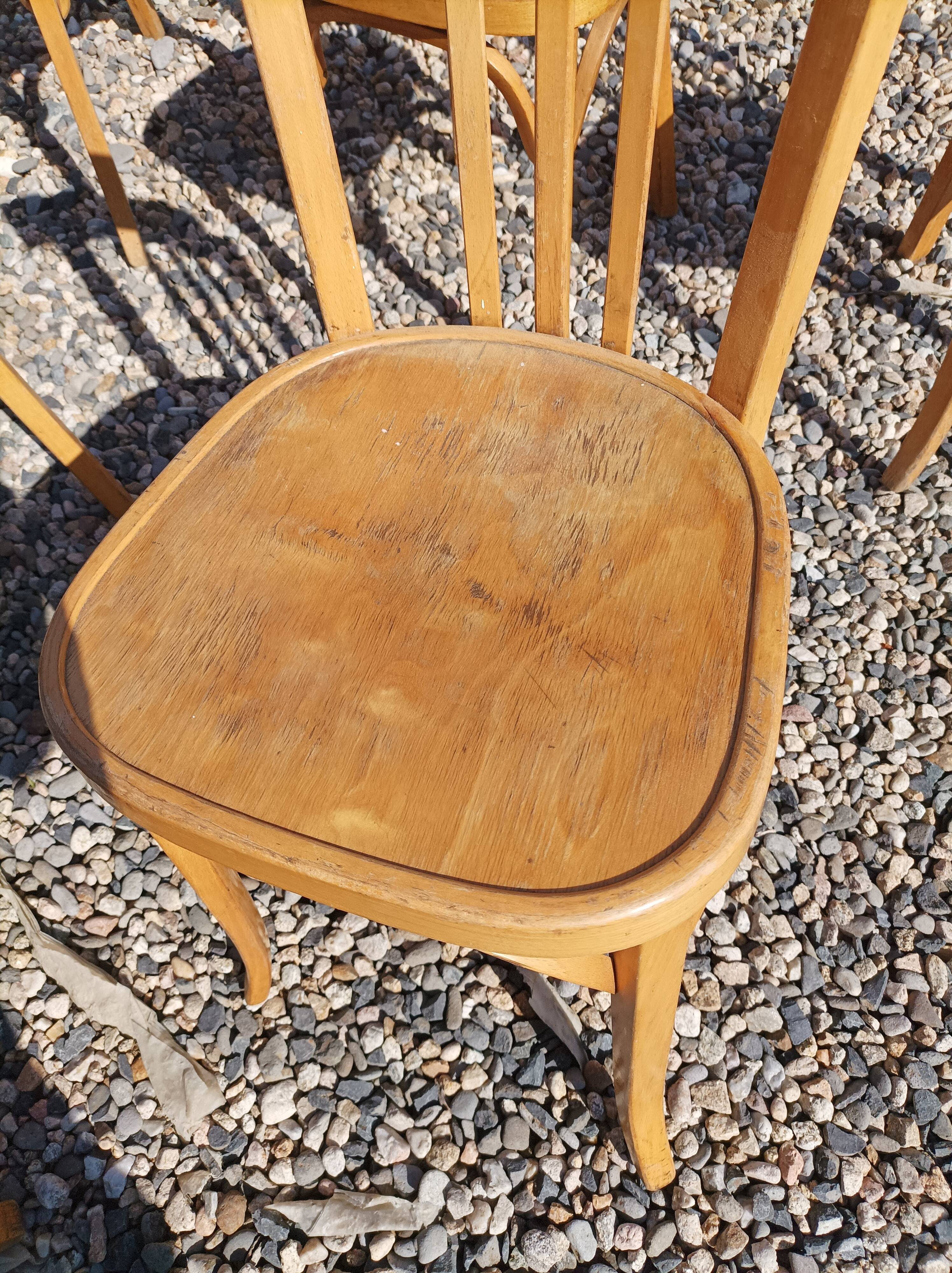 6 Vintage Baumann chairs