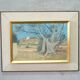 Ove Olson ( 1903-1975 ), Swedish Modern Painting, 1974, Oil on Canvas, Framed.