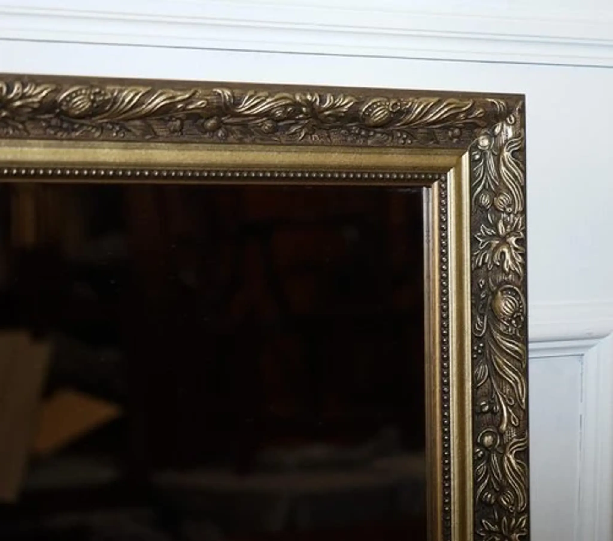 Bevelled Vintage Ornate Wall Mirror