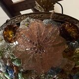 Murano glass ceiling light chandelier Barovier & Toso Flowers