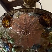 Murano glass ceiling light chandelier Barovier & Toso Flowers