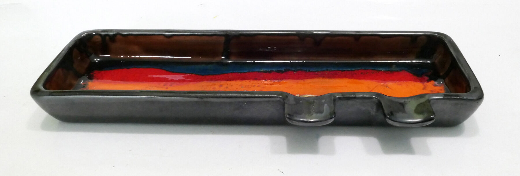 Colorful ceramic from the sixties  pop art ashtray