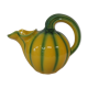 Green and yellow vintage pitcher