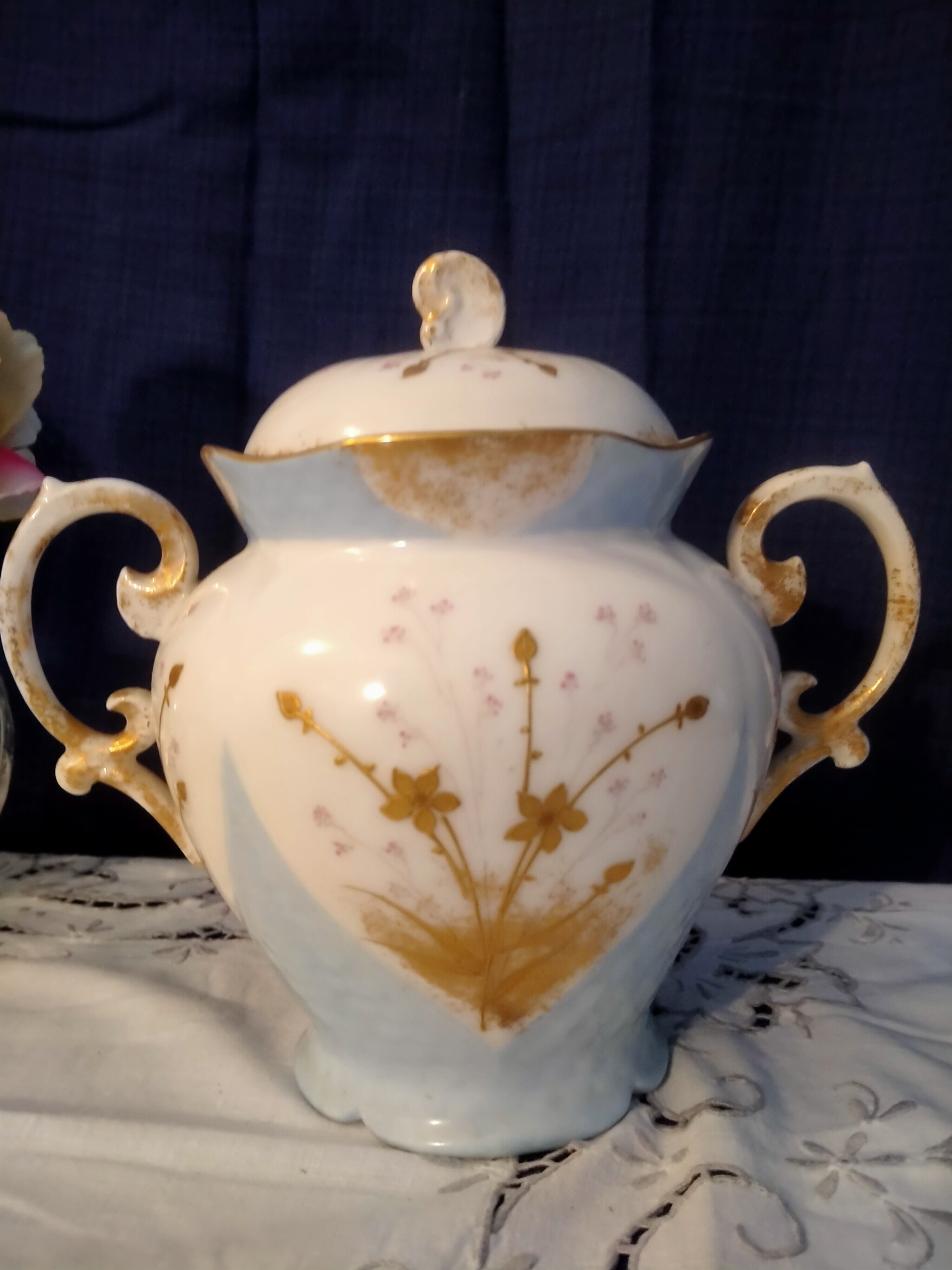 Fine porcelain chocolate service 1900