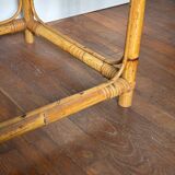 Table d'appoint en rotin