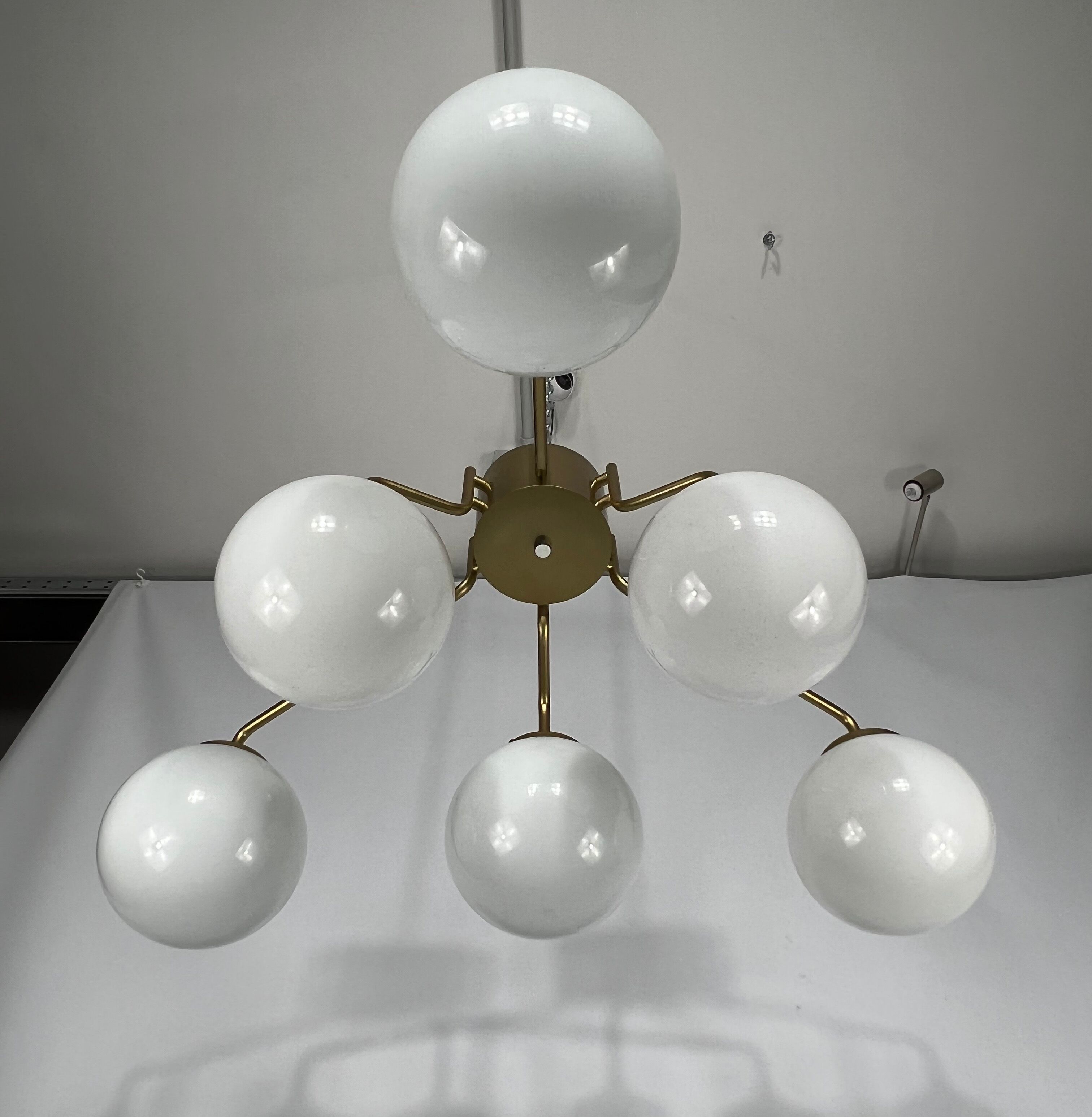 Ceiling lamp by Reggiani Italy 1970