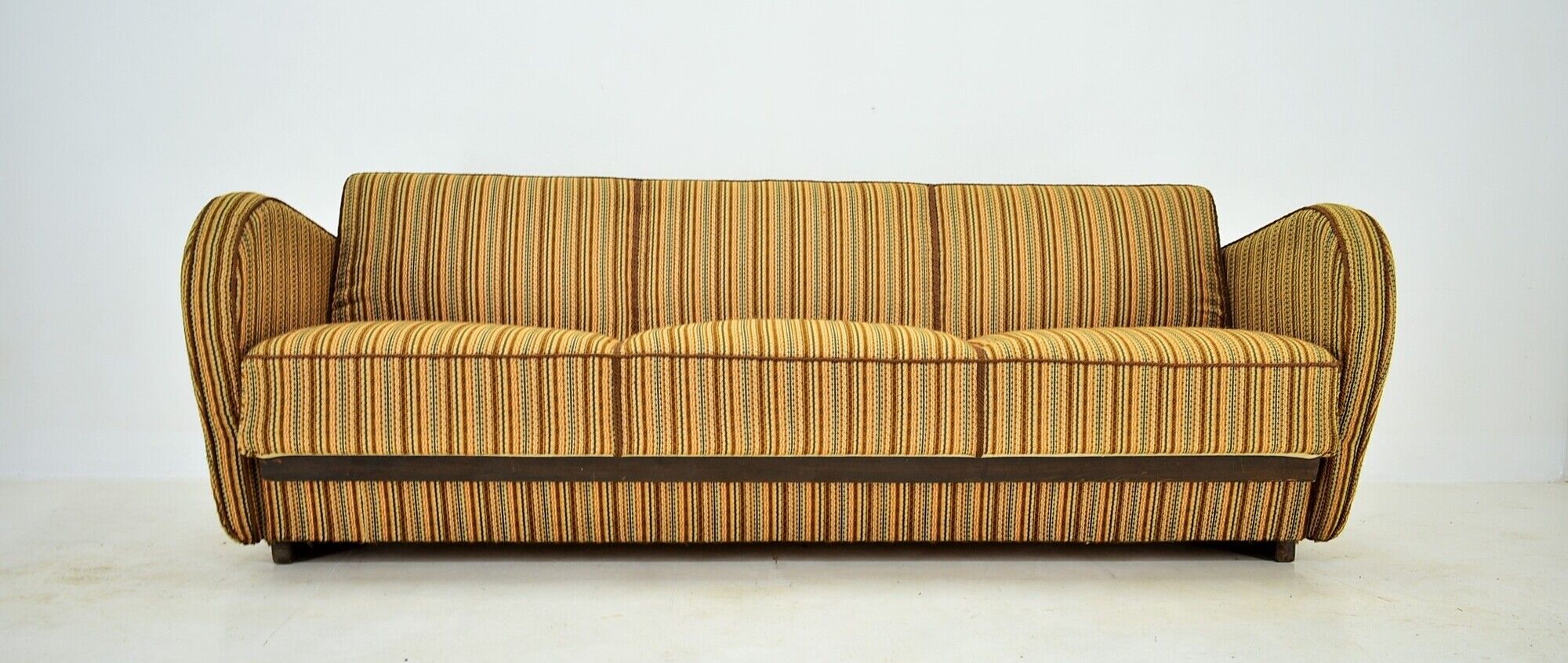 Art Deco Sofa or Bed H-363 Designed by Jindrich Halabala, 1930s