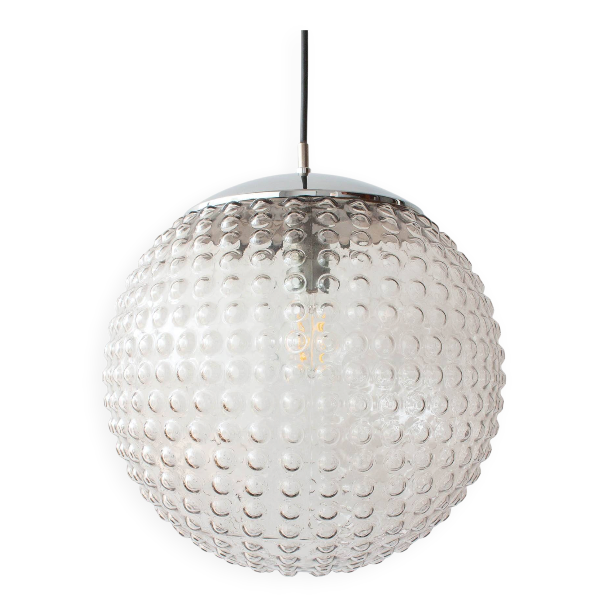 Large Model P117 Pendant Lamp by Rolf Krüger for Staff, 1970s