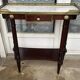 Console de style Louis XVI dessus marbre