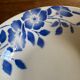 Hollow plates ceranord saint amand blue flower