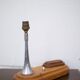 Art deco bedside lamp, table lamp, accent lamp, vintage lamp, wood and chrome lamp, 40'