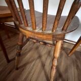 Set of 4 mismatched chairs