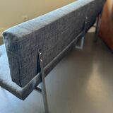 Gray sofa bench