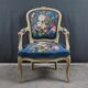 Fauteuil cabriolet, style Louis XV – fin XIXe