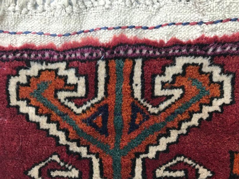 Vintage 115 X 182 CM hand made Bukhara tekke Turkmen carpet