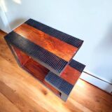 Vintage side table in solid Acacia