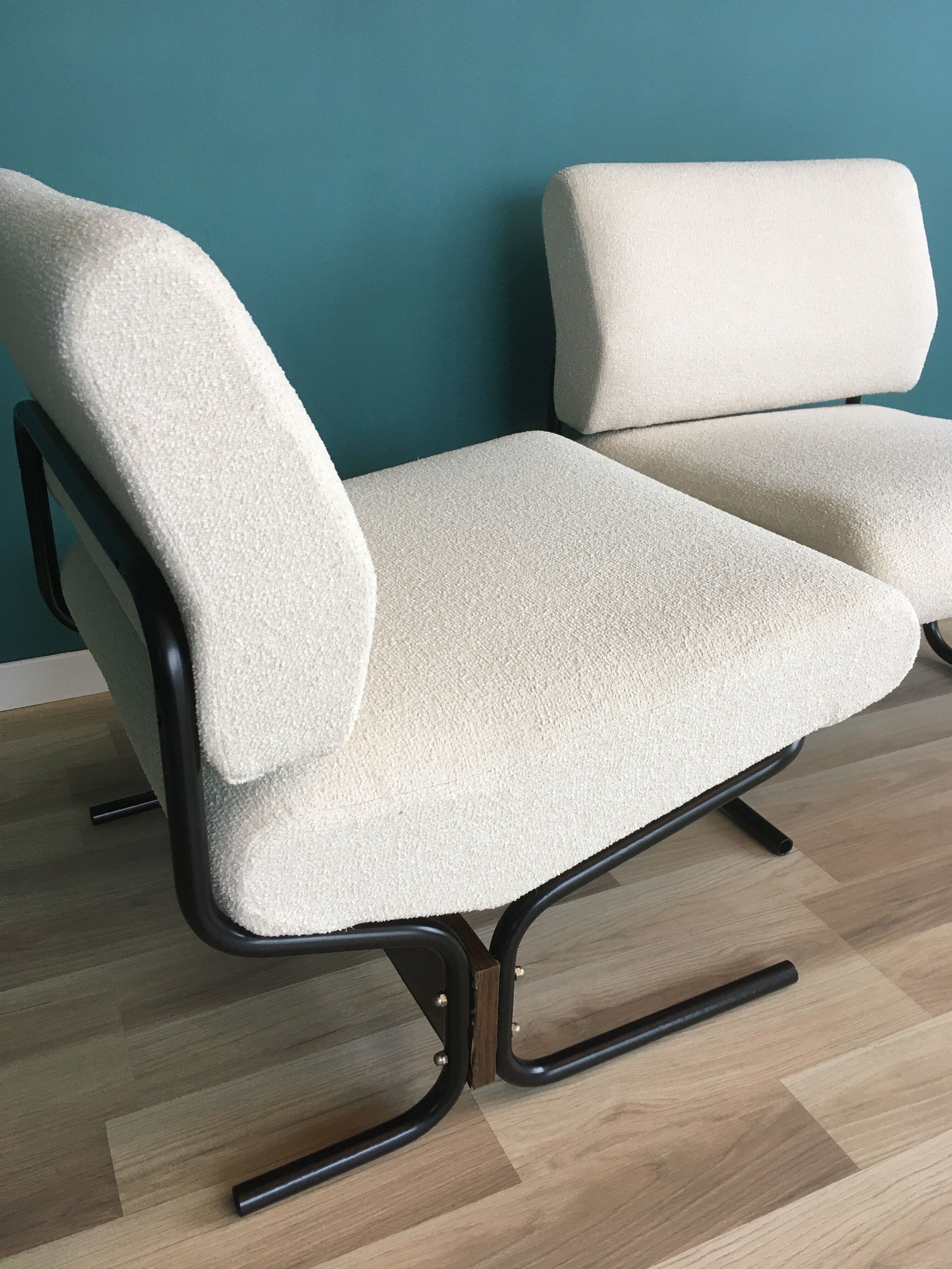 Pair of armchairs by Pierre Guariche