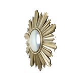 Golden Sun Mirror Sunburst Butler Convex Mirror 37cm