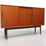 Deens wandmeubel teak mid century modern
