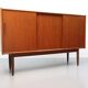 Deens wandmeubel teak mid century modern