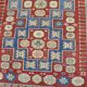 Colorful Hanknotted Vintage Carpet sku 3567