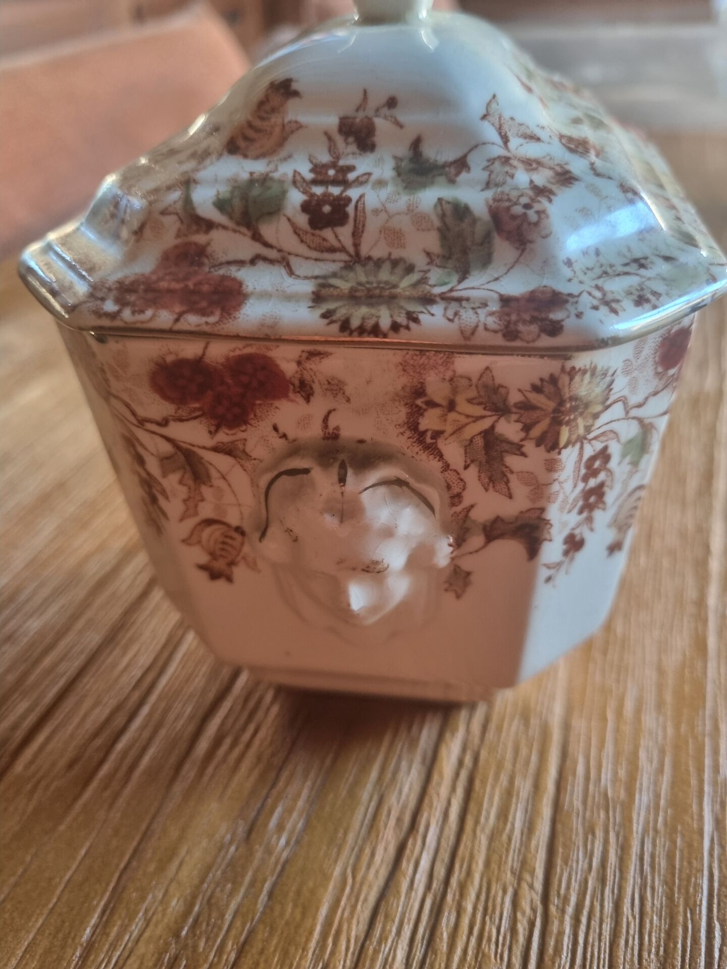 Petit pot à sucre  terre de fer et compagnie