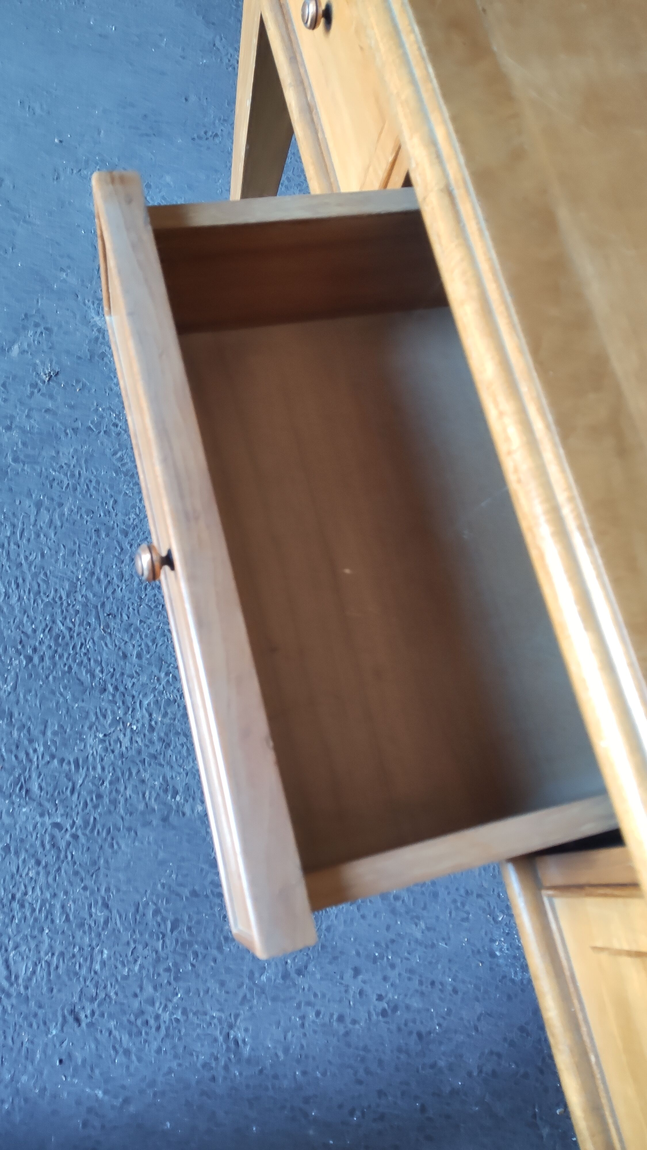 Tiered desk, Carlton cover desk