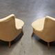 Armchair wing chair egg Barrel 50s modernist
