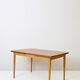 1960s Scandinavian rectangular extendable teak table