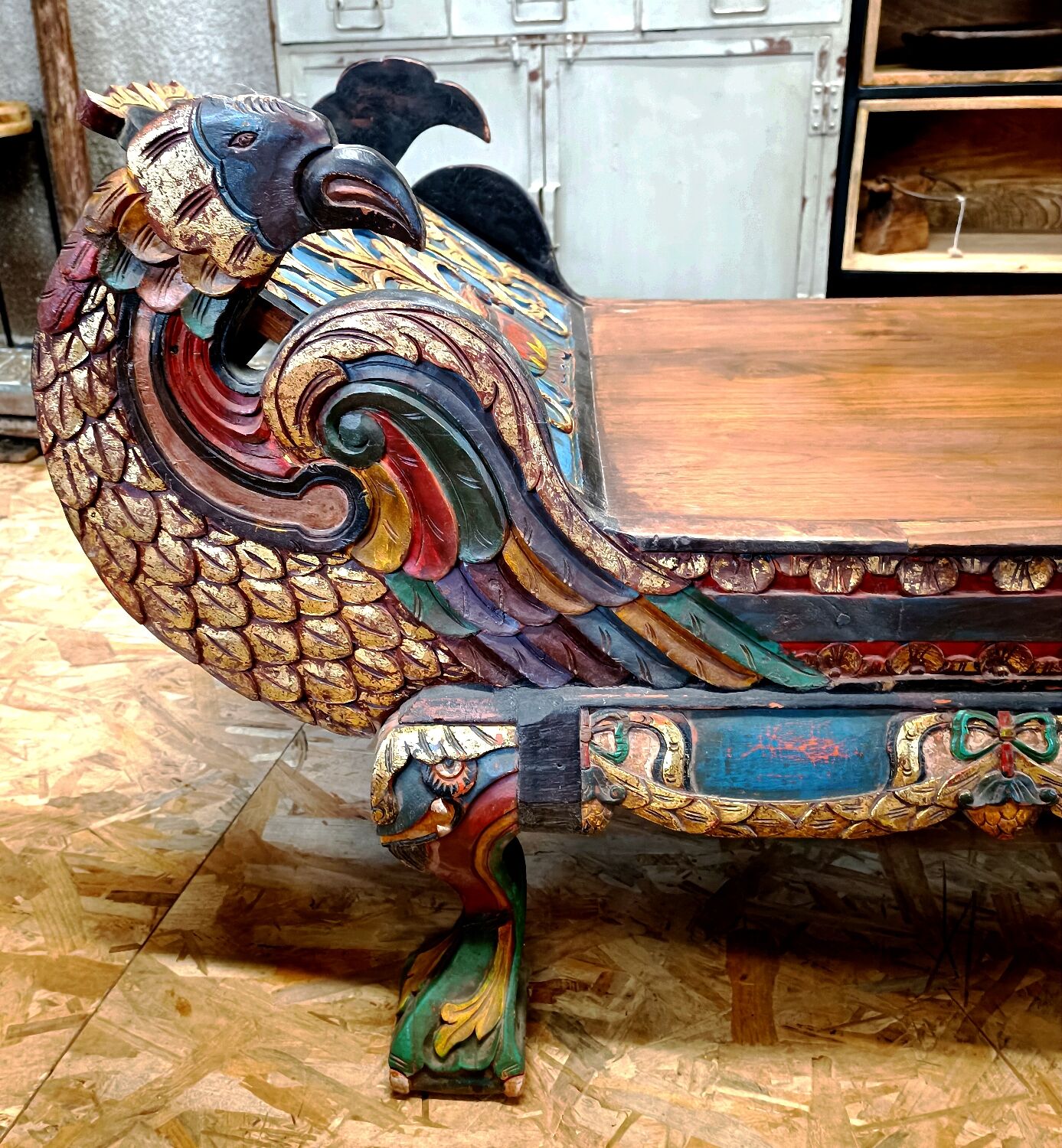 Opium bank on the island of Java