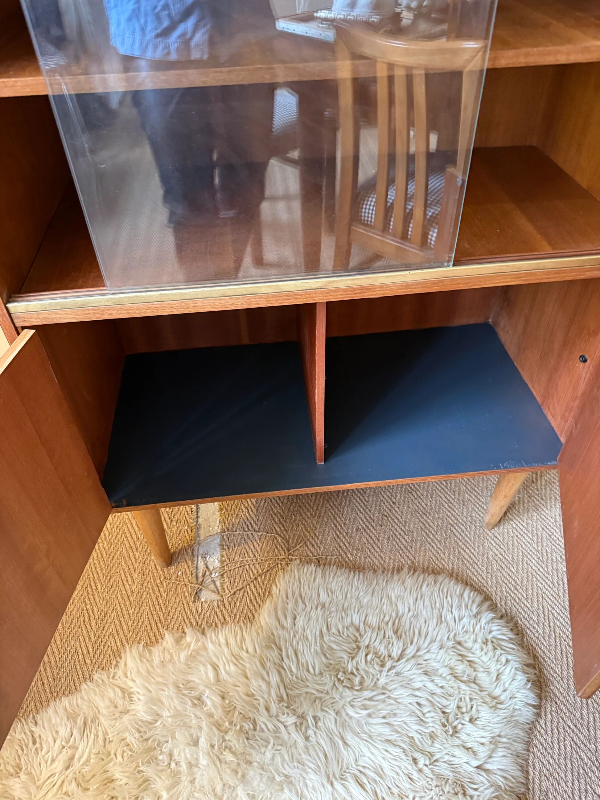 Vaisselier vitrine bibliothèque vintage