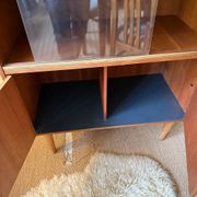 Vintage display cabinet bookshelf