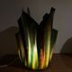 Vintage resin lamp in the style of Georgia Jacob from the 70s/80s.