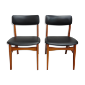 Pair of scandinavian style chairs