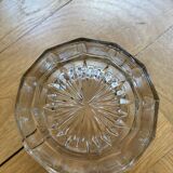 Sucrier en verre moulé