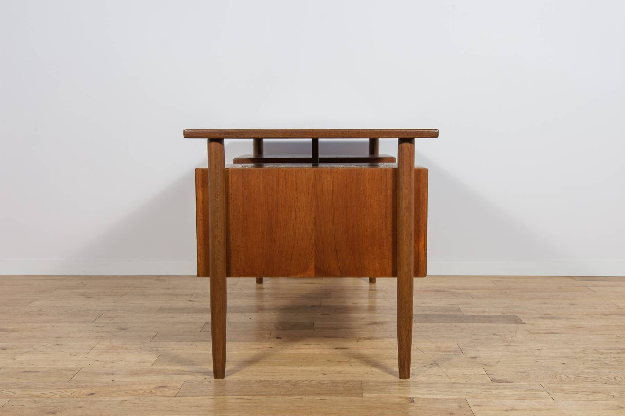 Mid-Century Freestanding Teak Desk by Arne Vodder for Sibast, 1960s