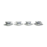 Laveno cups, italy, 1950s, set of 8