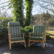 Lounge Chairs in Oak, Henry Kjærnulf Style, 1970s Danish Design