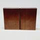 Pair of French Art Deco Wooden Bookends with Dice