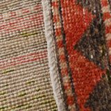 3x10 Rose Red Turkish Vintage Runner Rug,  80x309Cm SK 20304